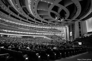 (Trent Nelson  |  The Salt Lake Tribune) General Conference on Saturday, April 6, 2024.