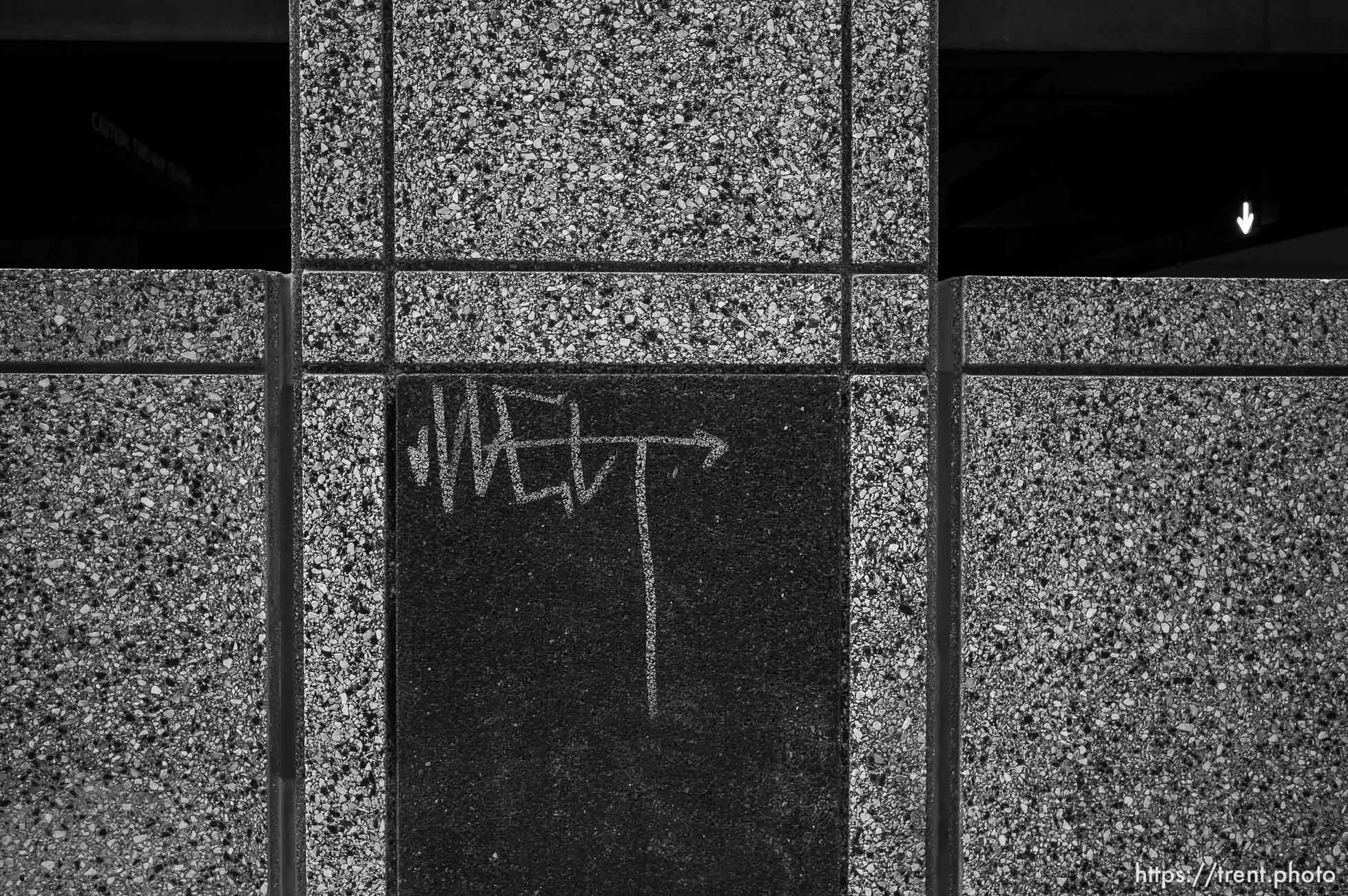 MELT graffiti, Salt Lake City, on Tuesday, April 9, 2024.