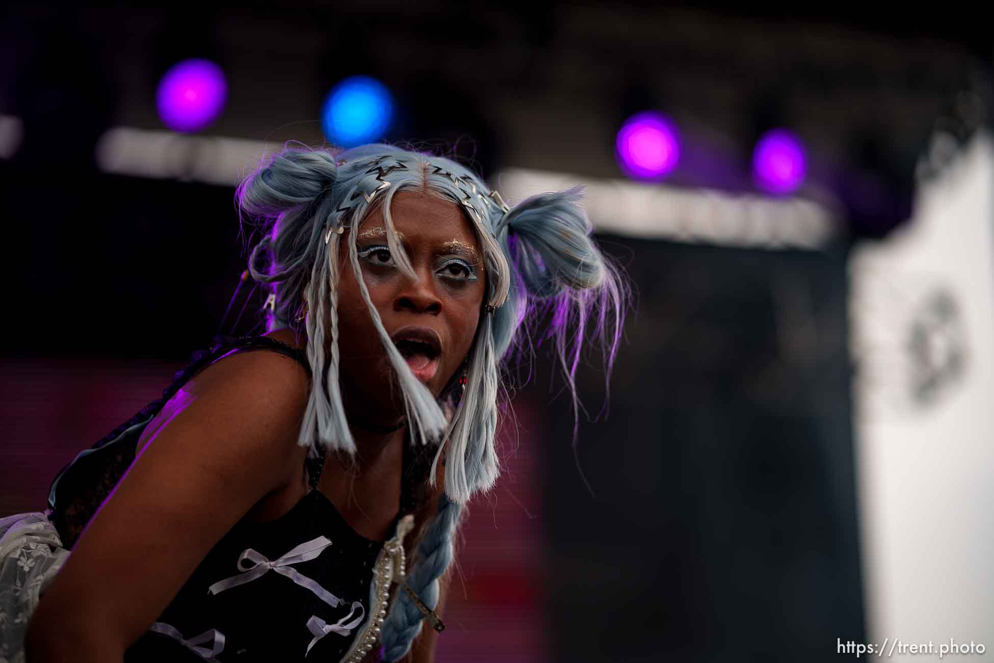 (Trent Nelson  |  The Salt Lake Tribune) Hemlocke Springs at Kilby Block Party in Salt Lake City on Friday, May 10, 2024.