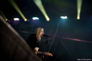 (Trent Nelson  |  The Salt Lake Tribune) Alvvays at Kilby Block Party in Salt Lake City on Friday, May 10, 2024.