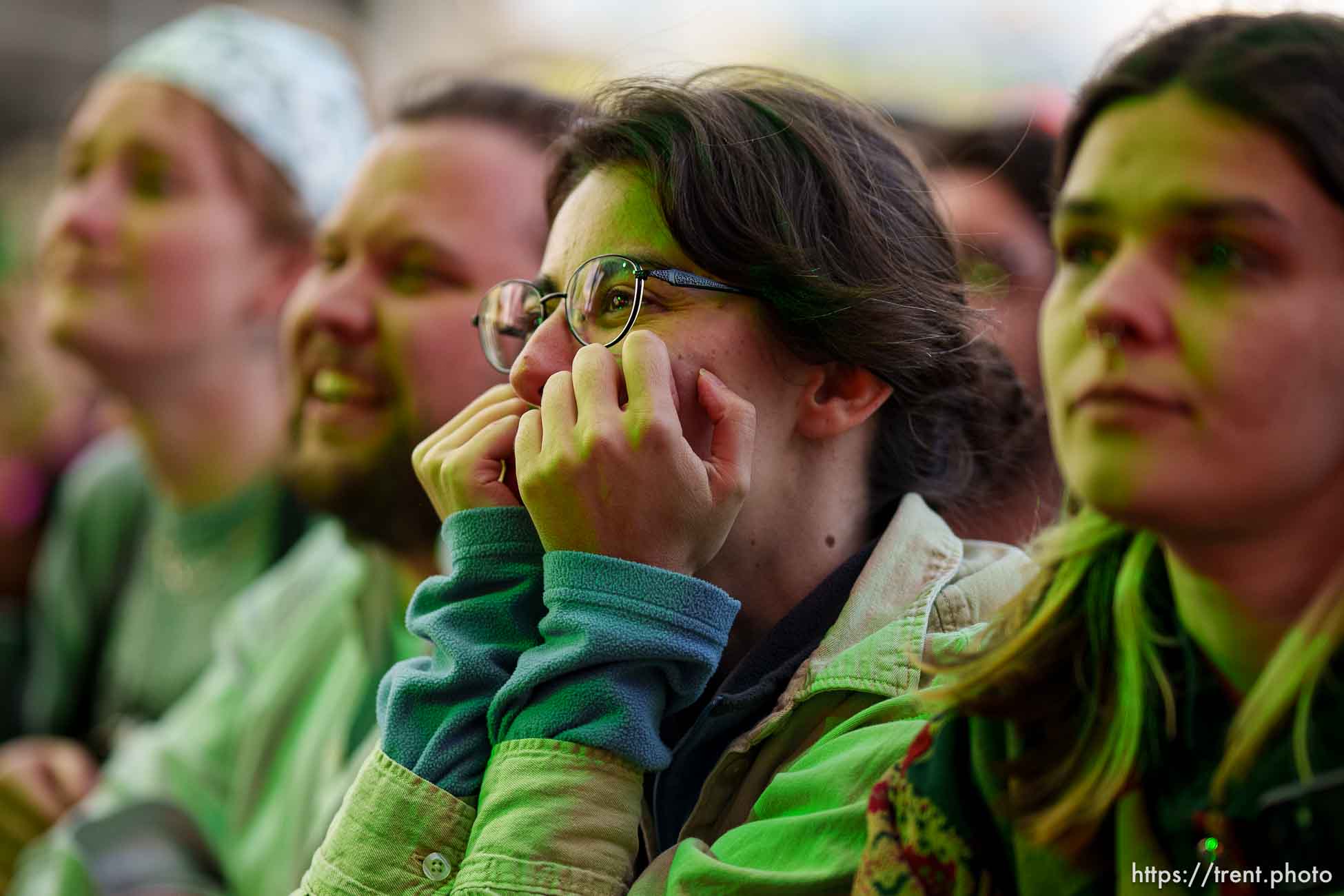 (Trent Nelson  |  The Salt Lake Tribune) Fans watching Joanna Newsom at Kilby Block Party in Salt Lake City on Friday, May 10, 2024.