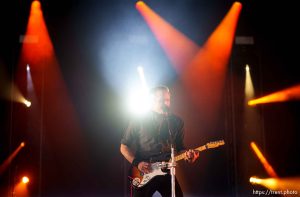 (Trent Nelson  |  The Salt Lake Tribune) Death Cab For Cutie at Kilby Court Block Party in Salt Lake City on Saturday, May 11, 2024.