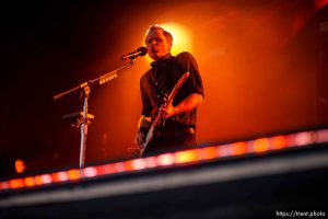 (Trent Nelson  |  The Salt Lake Tribune) Death Cab For Cutie at Kilby Court Block Party in Salt Lake City on Saturday, May 11, 2024.