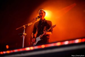 (Trent Nelson  |  The Salt Lake Tribune) Death Cab For Cutie at Kilby Court Block Party in Salt Lake City on Saturday, May 11, 2024.