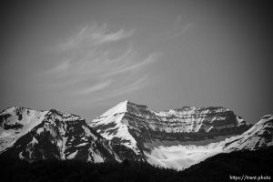 Mount Timpanogos on Tuesday, May 14, 2024.