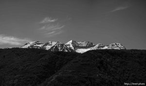 Mount Timpanogos on Tuesday, May 14, 2024.