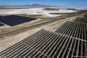 (Trent Nelson  |  The Salt Lake Tribune) Horseshoe Solar in Tooele County on Monday, June 24, 2024.