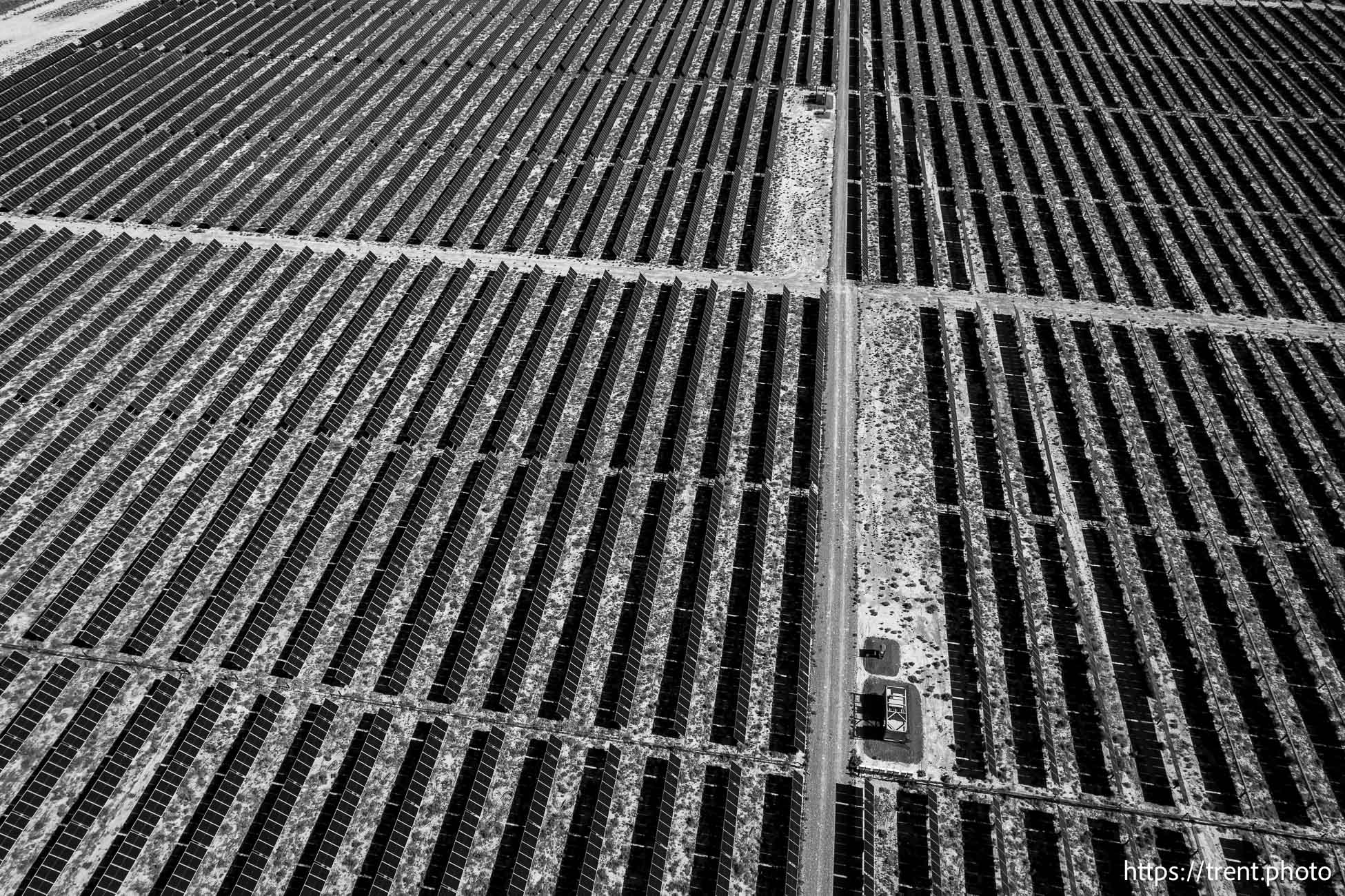 (Trent Nelson  |  The Salt Lake Tribune) Horseshoe Solar in Tooele County on Monday, June 24, 2024.