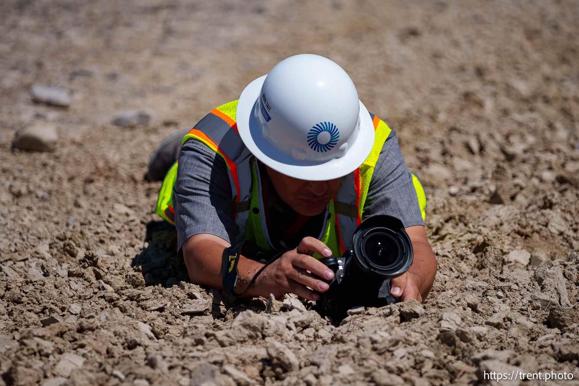 (Trent Nelson  |  The Salt Lake Tribune) The Elektron Solar Project in Tooele County on Monday, June 24, 2024.