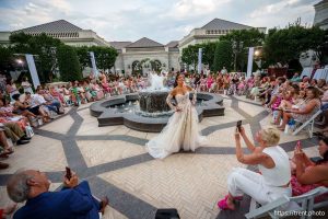 (Trent Nelson  |  The Salt Lake Tribune) Maggie Sottero unveils its spring 2025 line at the Grand America Hotel in Salt Lake City on Wednesday, July 17, 2024.