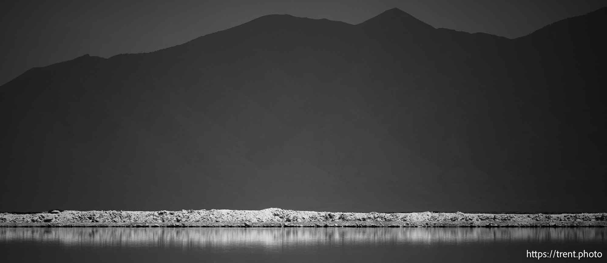 Great Salt Lake south of Stansbury Island, Saturday July 27, 2024.