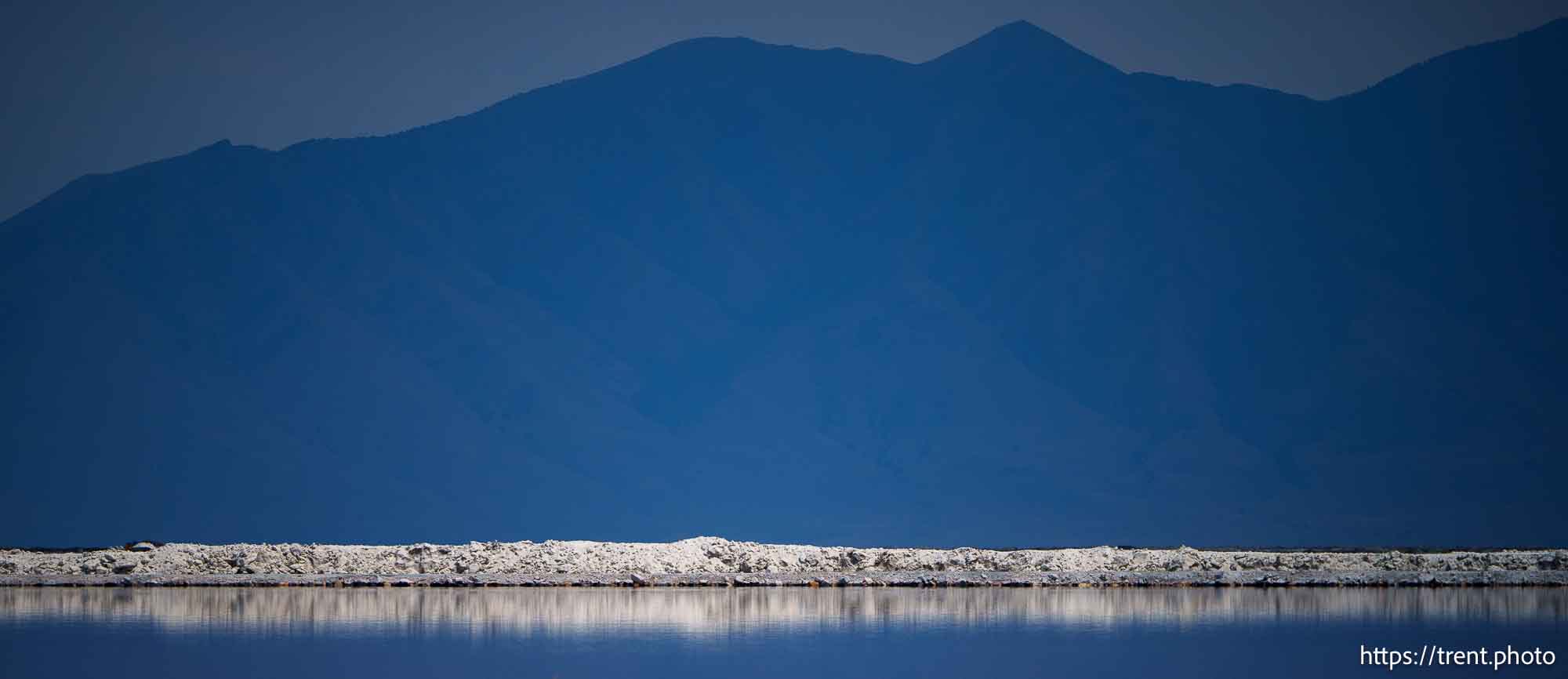 Great Salt Lake south of Stansbury Island, Saturday July 27, 2024.