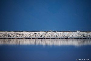 (Trent Nelson | The Salt Lake Tribune) The Great Salt Lake south of Stansbury Island, Saturday July 27, 2024.