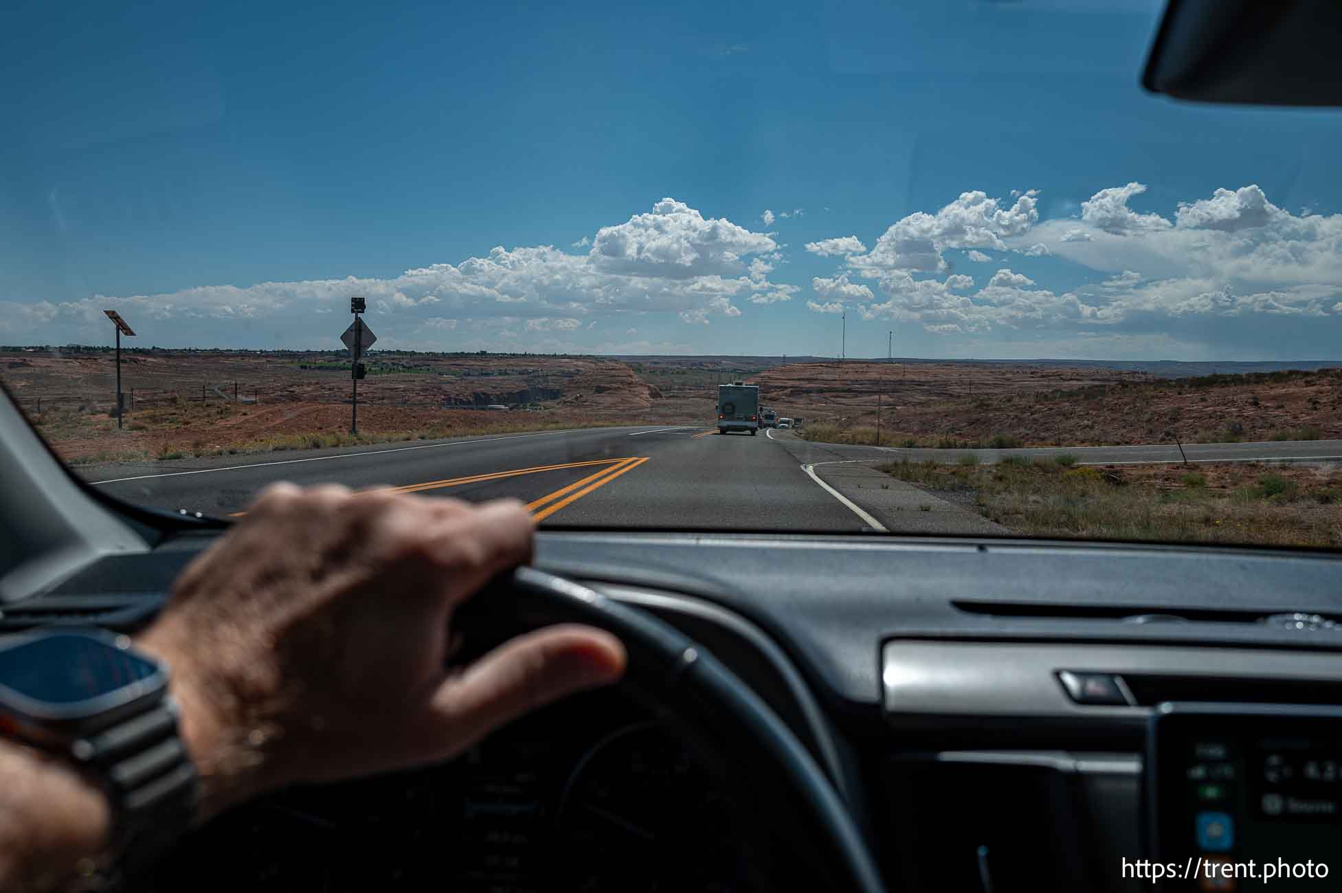 driving south on Highway 89, on Tuesday, Sept. 10, 2024.