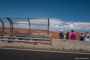 glen canyon dam, driving south on Highway 89, on Tuesday, Sept. 10, 2024.