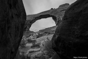 skyline arch, Arches National Park on Saturday, Sept. 21, 2024.