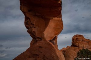 skyline arch, Arches National Park on Saturday, Sept. 21, 2024.