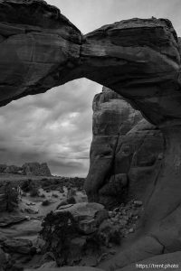 broken arch, Arches National Park on Saturday, Sept. 21, 2024.