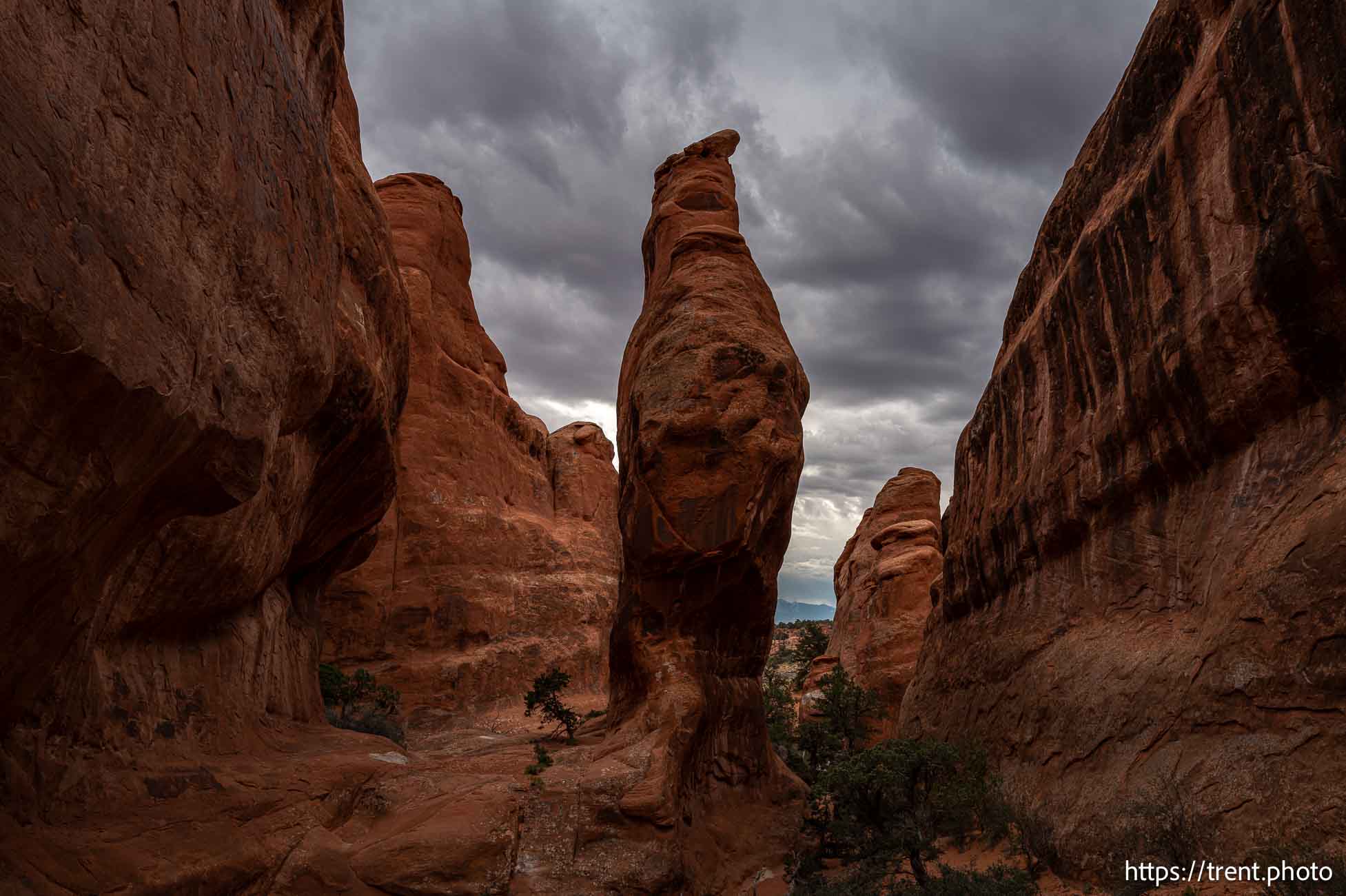 devil's garden, Arches National Park on Saturday, Sept. 21, 2024.