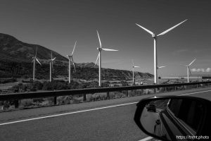 windmills, spanish fork canyon, on Sunday, Sept. 22, 2024.