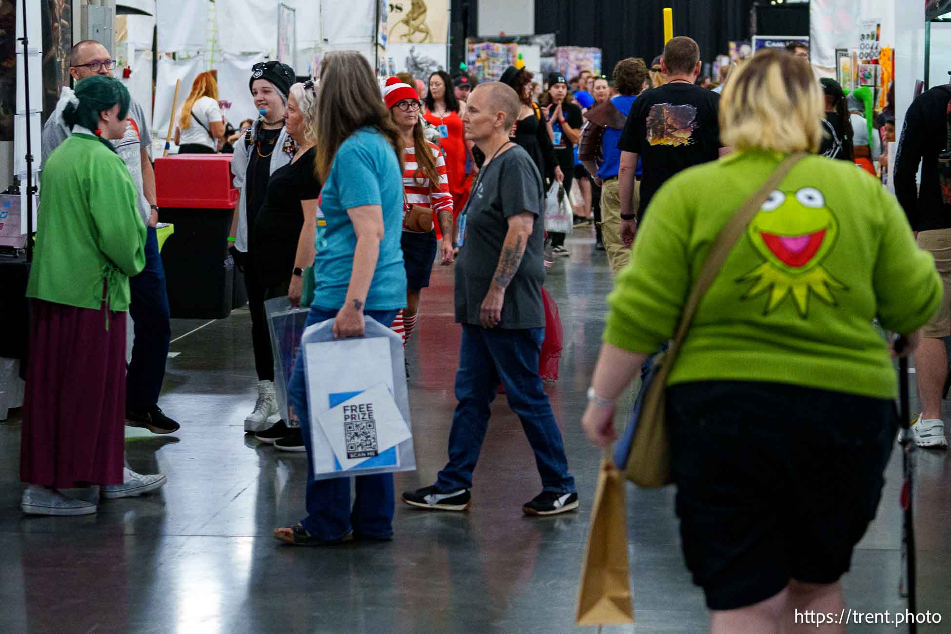 (Trent Nelson  |  The Salt Lake Tribune) Waldo at FanX in Salt Lake City on Friday, Sept. 27, 2024.