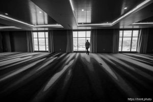 (Trent Nelson  |  The Salt Lake Tribune) Anthony Duggan in a conference room at the nearly completed Grand Hyatt Deer Valley on Friday, Oct. 4, 2024.