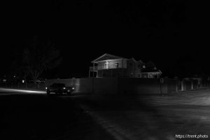 home, Hildale before sunrise on Saturday, Oct. 12, 2024.