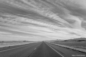 clouds, driving north on i-15 on Saturday, Oct. 12, 2024.