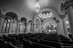 (Trent Nelson  |  The Salt Lake Tribune) Holy Trinity Greek Orthodox Cathedral in Salt Lake City on Tuesday, Oct. 8, 2024.