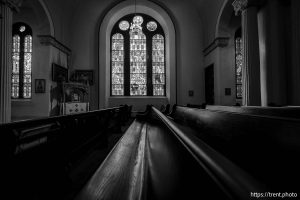 (Trent Nelson  |  The Salt Lake Tribune) Holy Trinity Greek Orthodox Cathedral in Salt Lake City on Tuesday, Oct. 8, 2024.