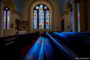 (Trent Nelson  |  The Salt Lake Tribune) Holy Trinity Greek Orthodox Cathedral in Salt Lake City on Tuesday, Oct. 8, 2024.