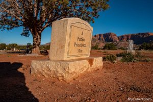 (Trent Nelson  |  The Salt Lake Tribune) Cemetery, Colorado City on Wednesday, Oct. 23, 2024.