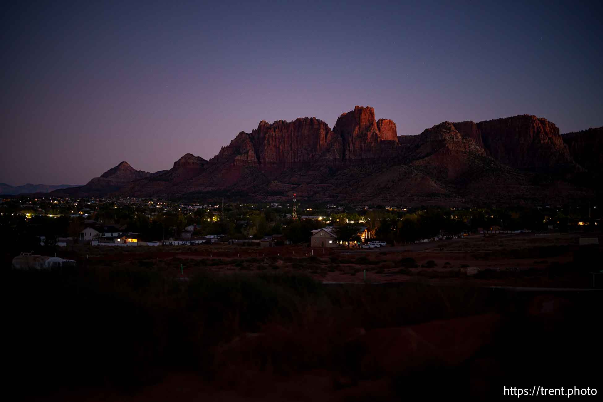 (Trent Nelson  |  The Salt Lake Tribune) Colorado City on Wednesday, Oct. 23, 2024.