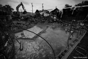 State Street demolition, Salt Lake City on Tuesday, Oct. 29, 2024.