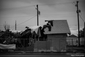 State Street demolition, Salt Lake City on Tuesday, Oct. 29, 2024.