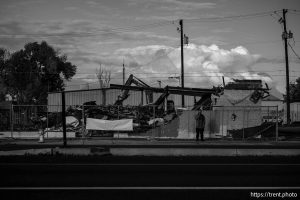 State Street demolition, Salt Lake City on Wednesday, Oct. 30, 2024.