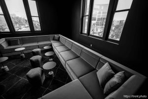 (Trent Nelson  |  The Salt Lake Tribune) Gandy Dancer, a vinyl lounge at the Asher Adams Hotel in Salt Lake City on Thursday, Nov. 14, 2024.