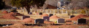 Isaac Carling cemetery in Colorado City, Arizona on Tuesday, Dec. 10, 2024.