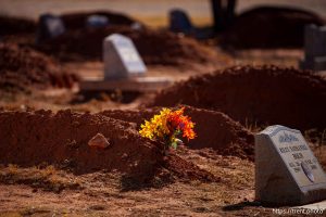 Isaac Carling cemetery in Colorado City, Arizona on Tuesday, Dec. 10, 2024.