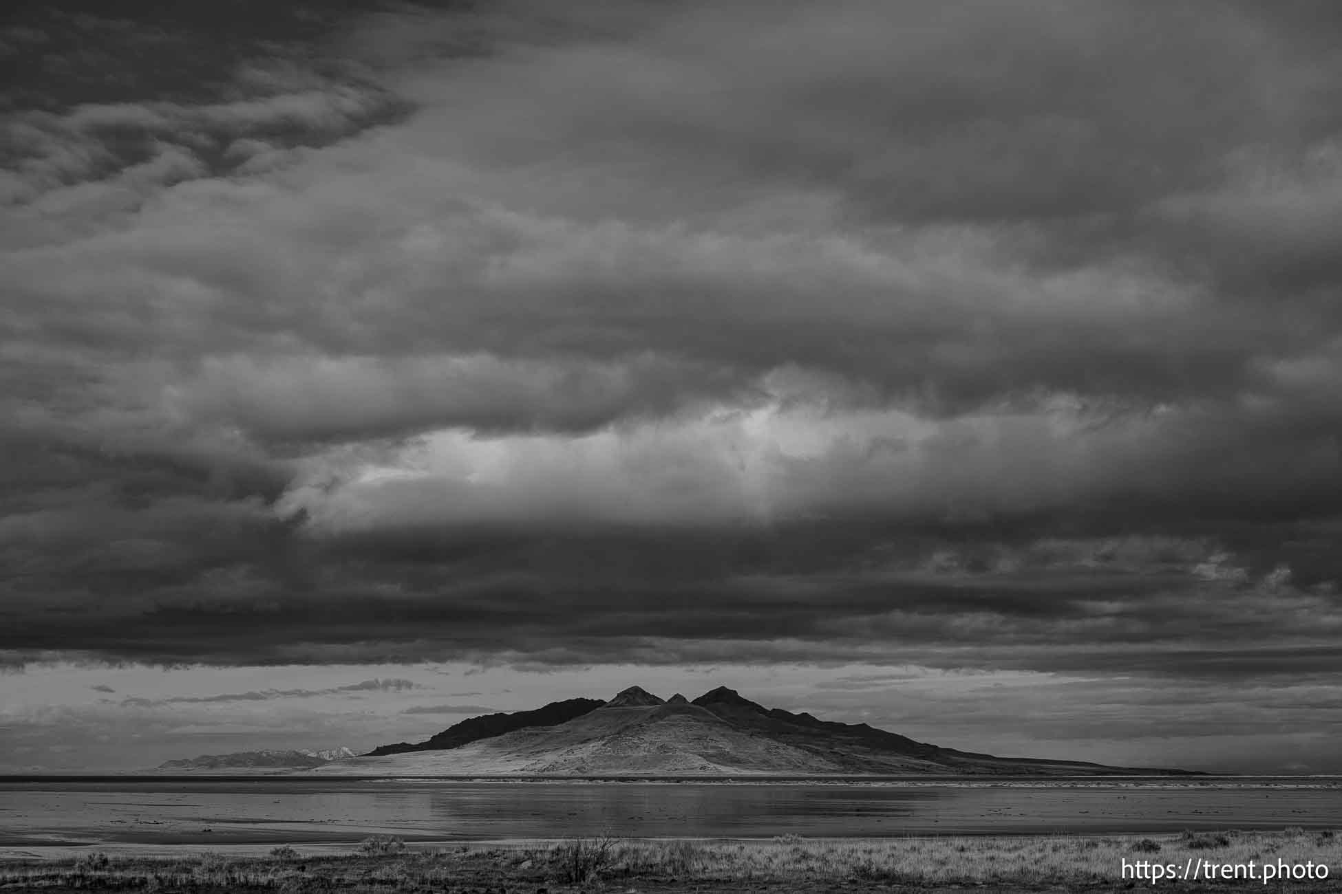 Antelope Island, on Thursday, Jan. 2, 2025.