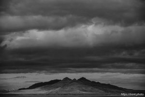 Antelope Island, on Thursday, Jan. 2, 2025.