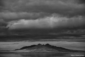 Antelope Island, on Thursday, Jan. 2, 2025.