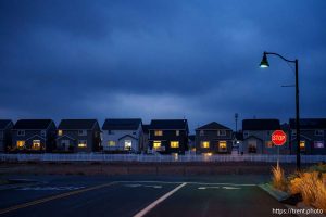 (Trent Nelson  |  The Salt Lake Tribune) Homes in Saratoga Springs on Monday, Jan. 6, 2025.