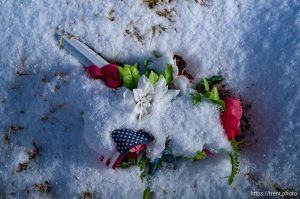 Stockton cemetery on Sunday, Jan. 12, 2025.