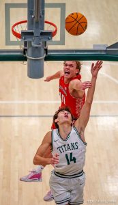 (Trent Nelson  |  The Salt Lake Tribune) Olympus hosts East, high school basketball in Holladay on Tuesday, Jan. 21, 2025.