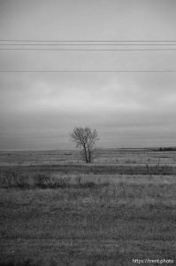 driving to the border, on Monday, March 31, 2025.