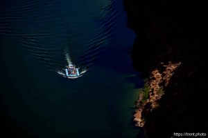 (Trent Nelson  |  The Salt Lake Tribune) The Colorado River, seen from Navajo Bridge in Ariz. on Tuesday, May 20, 2025.