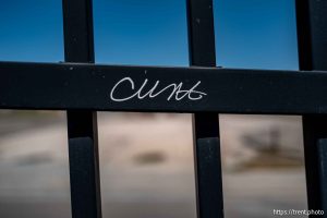 graffiti in Salt Lake City on Thursday, May 29, 2025.