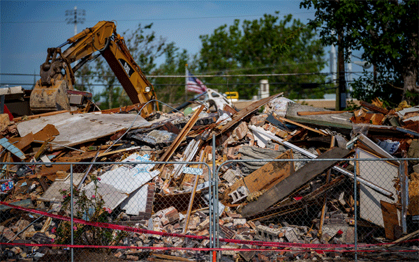 Christian School demolition