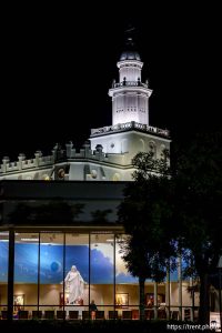 (Trent Nelson  |  The Salt Lake Tribune) The St. George Temple on Tuesday, Sept. 16, 2025.